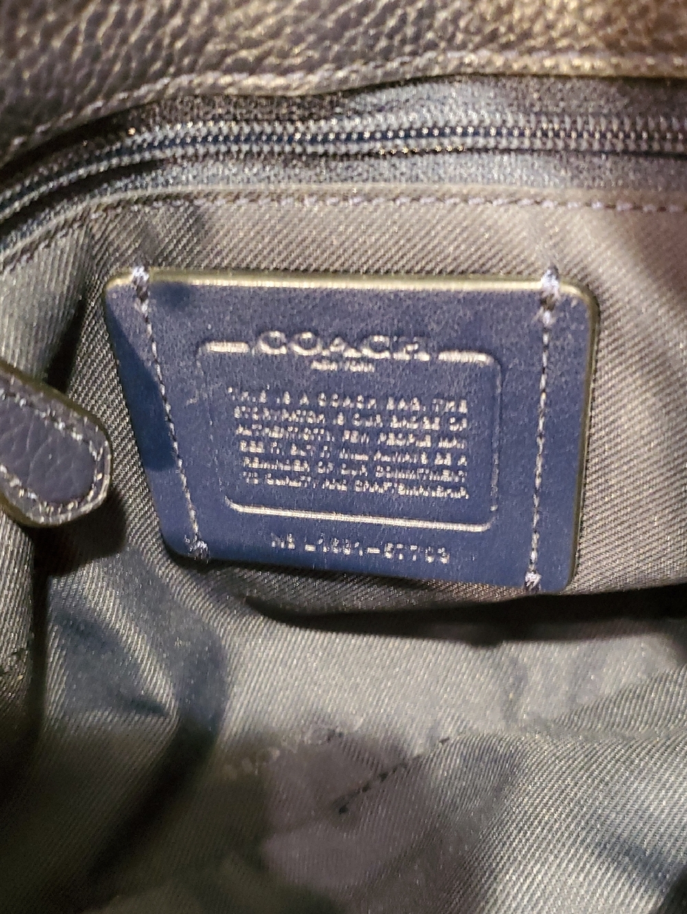 Like NEW Coach Floral Mercer 24 Bag - Picture 11 of 14